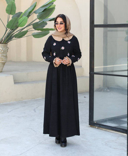مانتو پیراهنی زنانه بلند