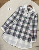 شومیز مانتویی دخترانه