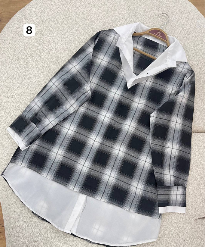 خرید شومیز چهارخونه