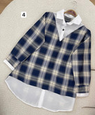 شومیز چهارخونه زنانهد