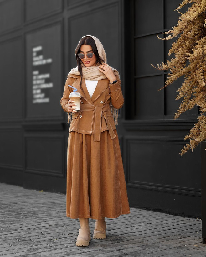 خرید و قیمت کت دامن زنانه