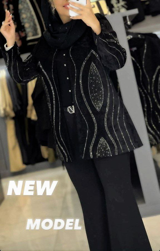 کت نگینی زنانه مجلسی