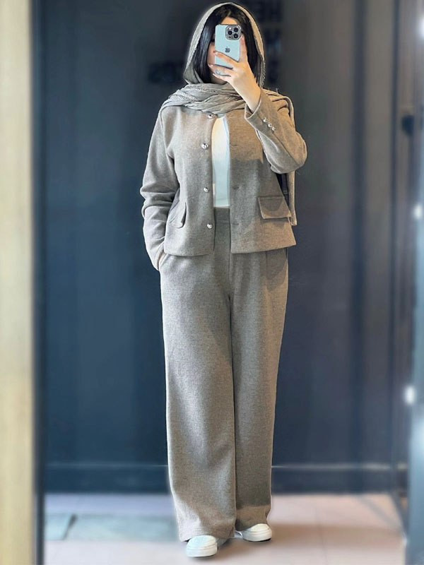 کت شلوار پاییزه زنانه