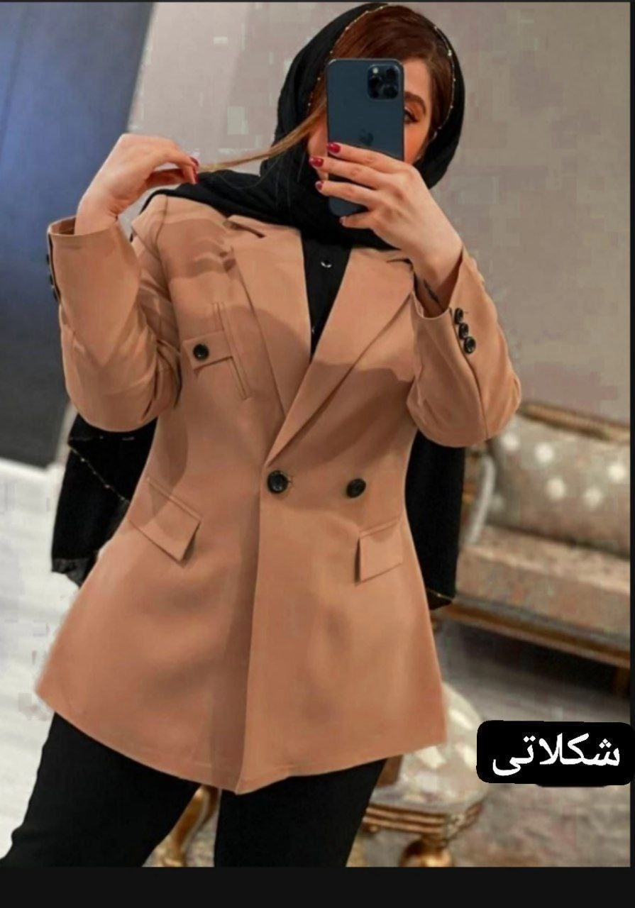 کت اسپرت  دخترانه رنگ شکلاتی