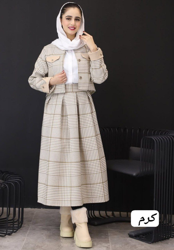 کت دامن پیچازی زنانه