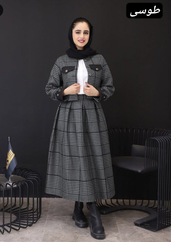 کت دامن دخترانه پاییزه