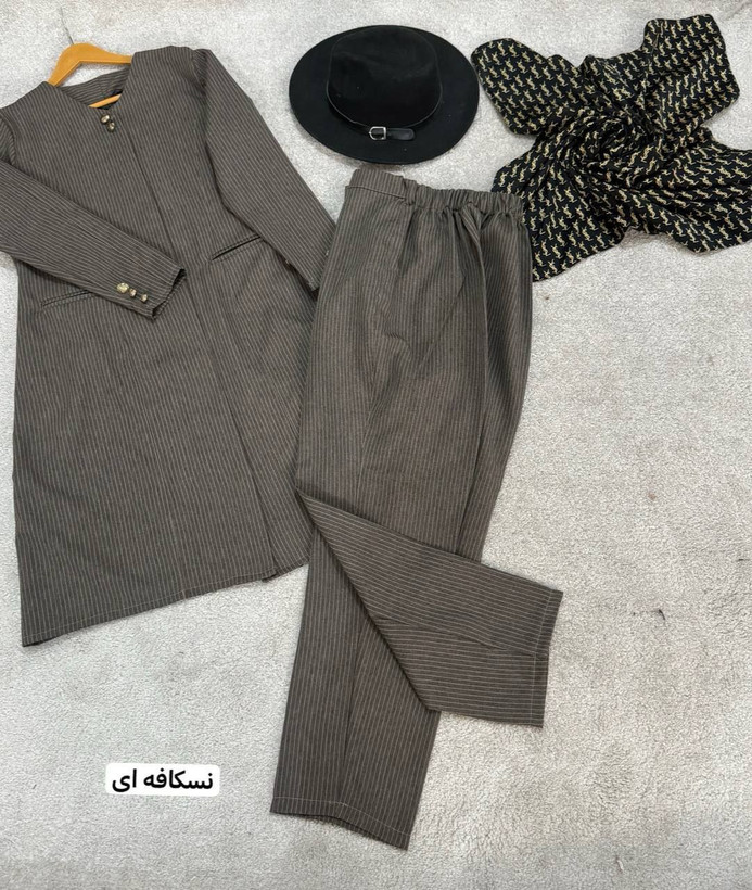 کت شلوار اداری زنانه جنس مکانیک