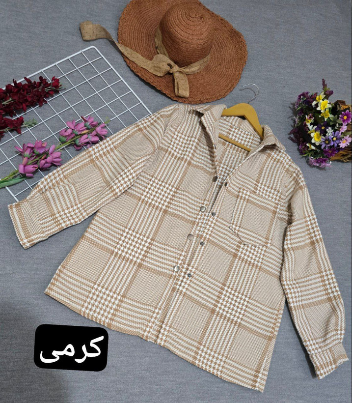 پیراهن مردانه پشمی جنس موهر پشمی