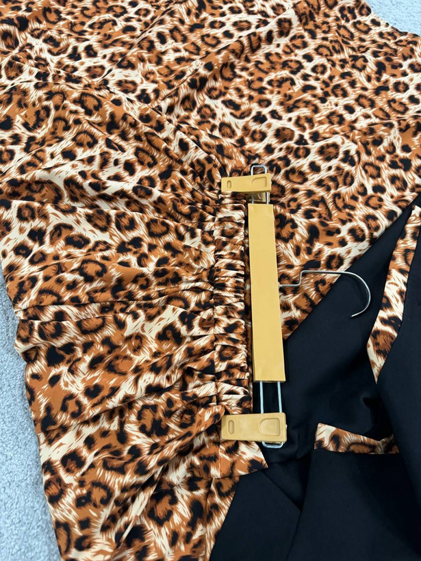 خرید و قیمت کت دامن پلنگی دخترانه