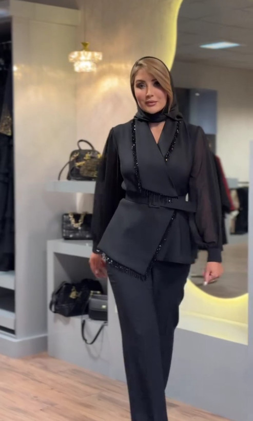 کت شلوار دخترانه مجلسی