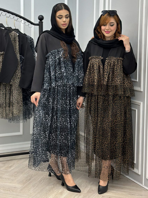 خرید کت دامن پلنگی زنانه