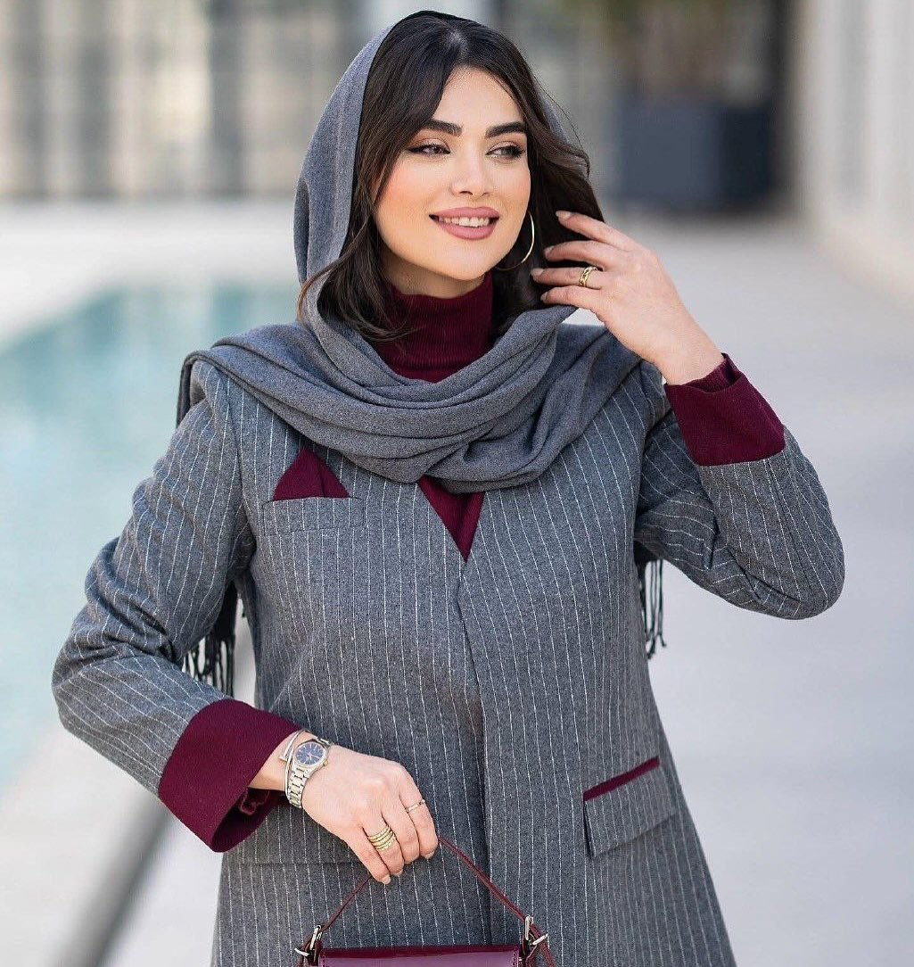 مانتو شلوار نارلی جنس دیپلمات پرشیا سایزبندی 38 تا 48