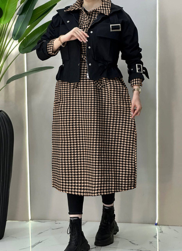 کت سرافون شیک زنانه برای عید