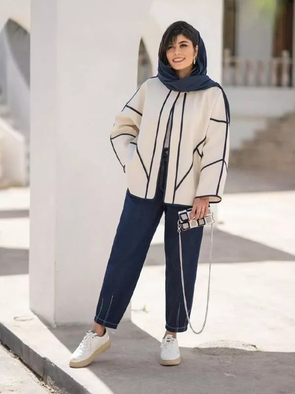 مانتو شلوار شیک زنانه برای عید