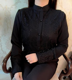 خرید شومیز زنانه رنگ مشکی