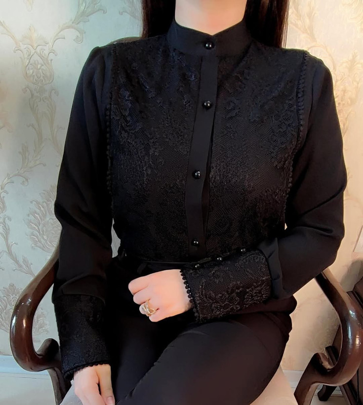 خرید شومیز زنانه رنگ مشکی