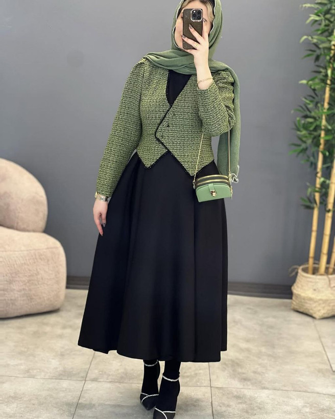 کت سارافون زنانه باجنس مازراتی ترکیب ریما