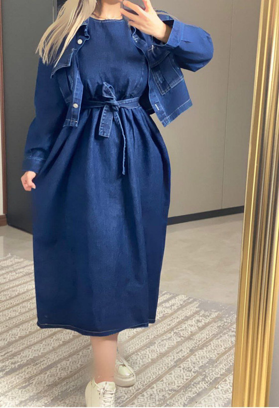 خرید کت سارافون جین زنانه