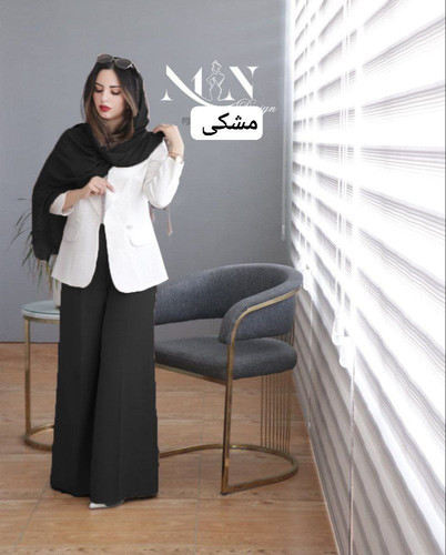 کت شلوار زنانه مدل سارین ویژه عید جنس مازراتی سایزبندی 38تا50