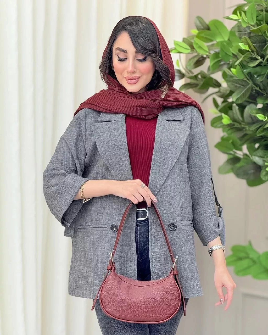 مانتو کتی زنانه مدل سپینور جنس شانتون درجه یک