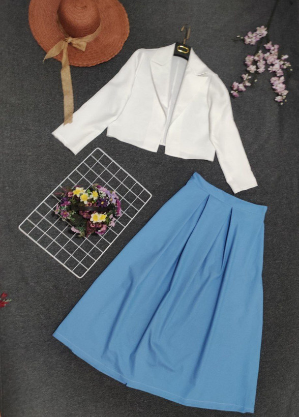 خرید آنلاین کت دامن جین زنانه