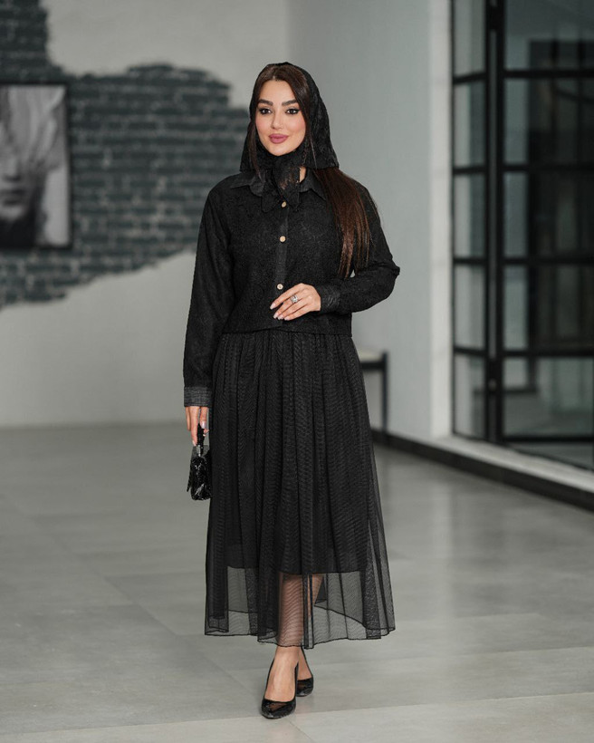 خرید کت دامن گیپور زنانه