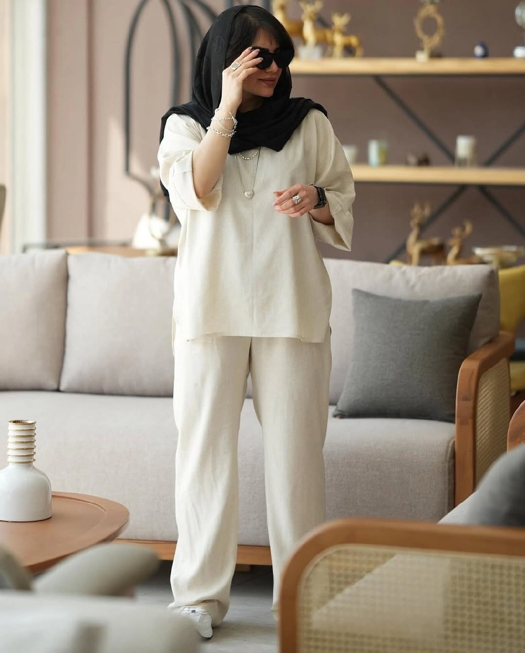 ست مانتو شلوار زنانه