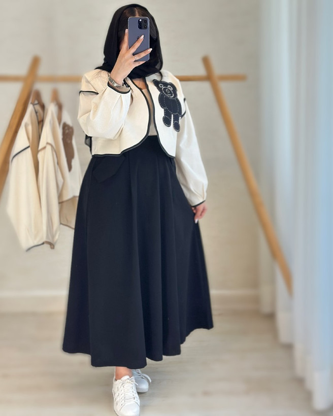 کت دامن زنانه خرسی