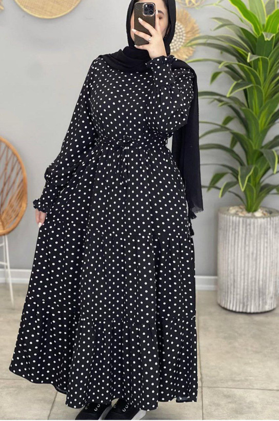 مانتوبلند توپی توپی زنانه