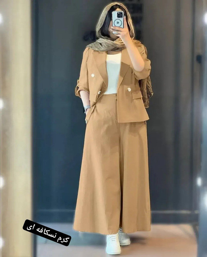 کت شلوار دامنی زنانه اسپرت