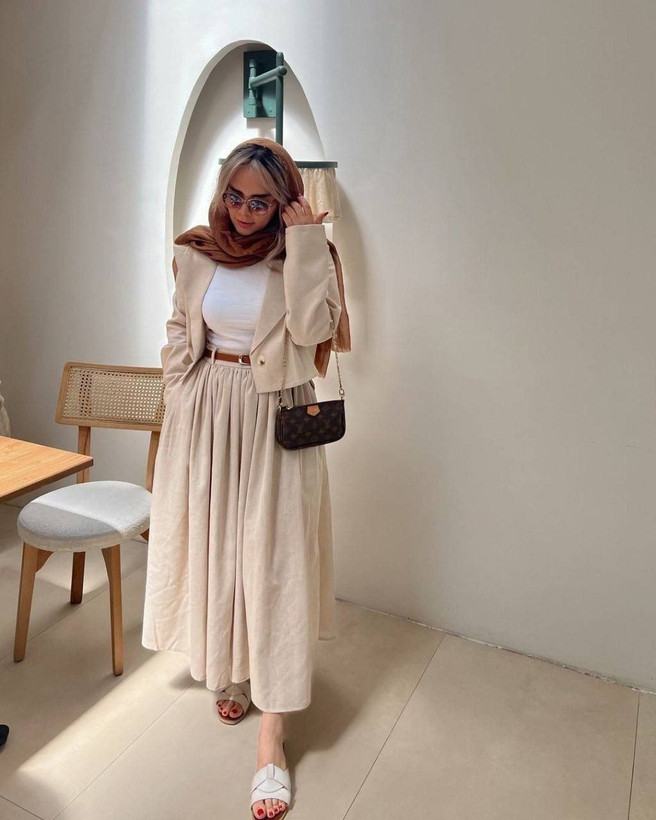 کت دامن خنک و راحت زنانه