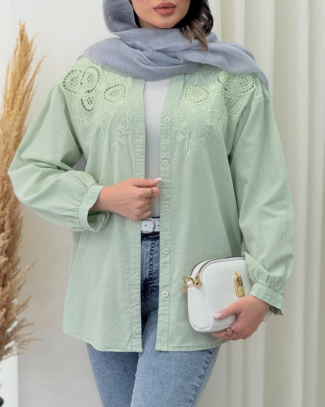 خرید شومیز مانتویی زنانه