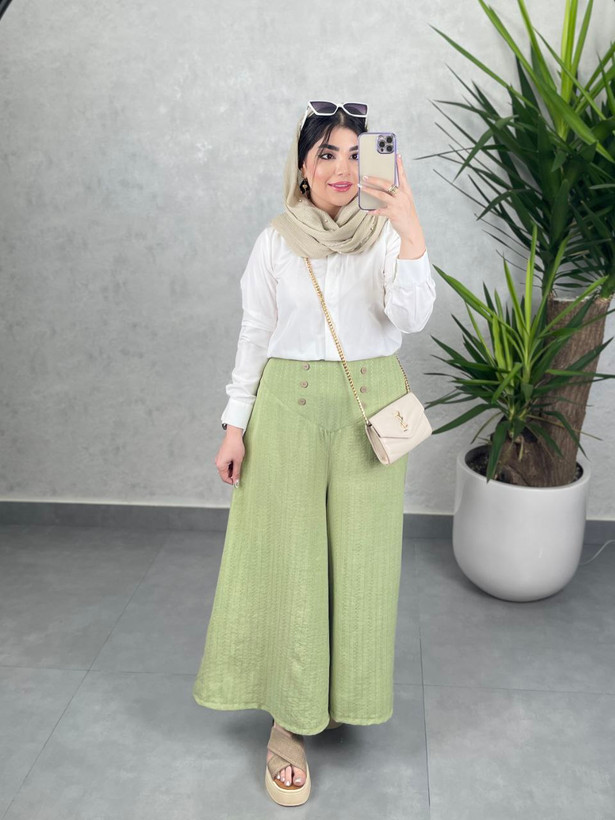 شلوار نخی زنانه