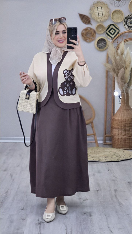 خرید کت دامن زنانه لنین