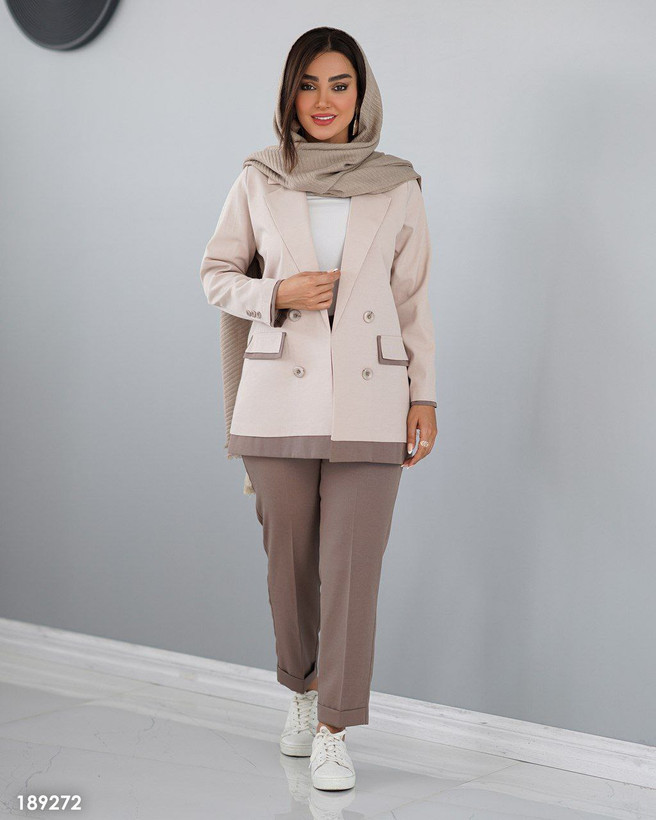 کت شلوار شیک زنانه