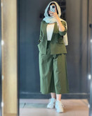 مانتو شلوار دامنی اسپرت