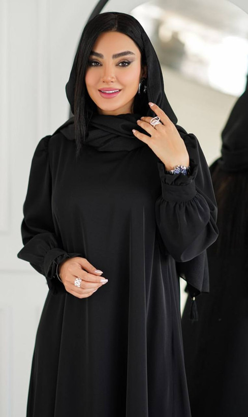 مانتو عبایی زنانه جنس الیزه