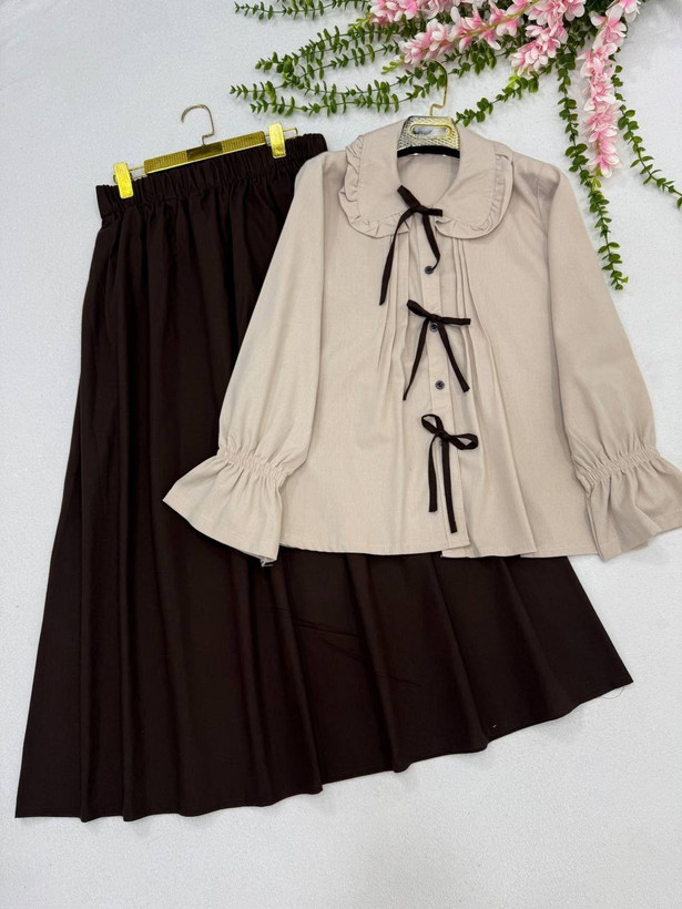 شومیز دامن لینن