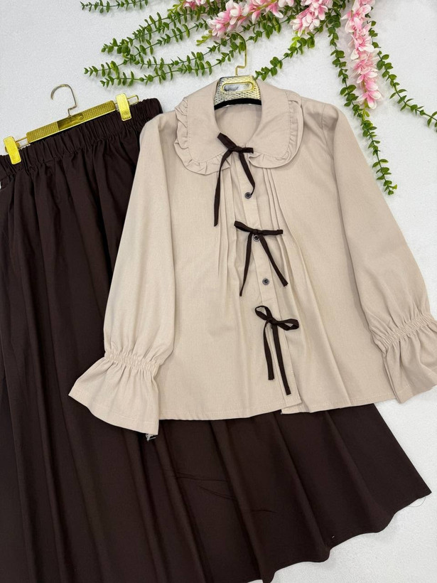 ست شومیز دامن