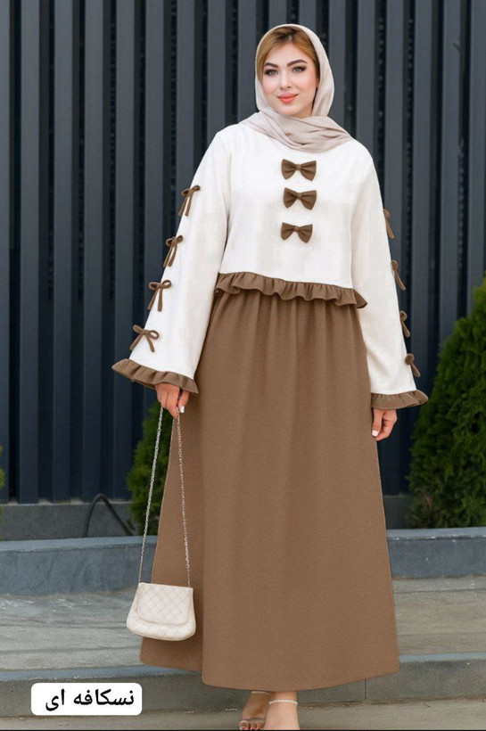 خرید شومیز دامن دخترانه پاپیونی