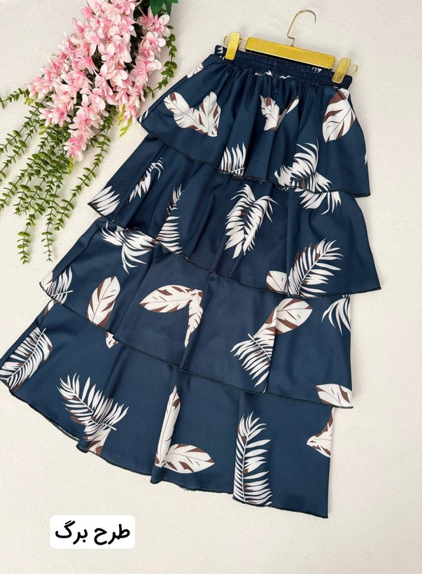 دامن طرحدار زنانه شیک