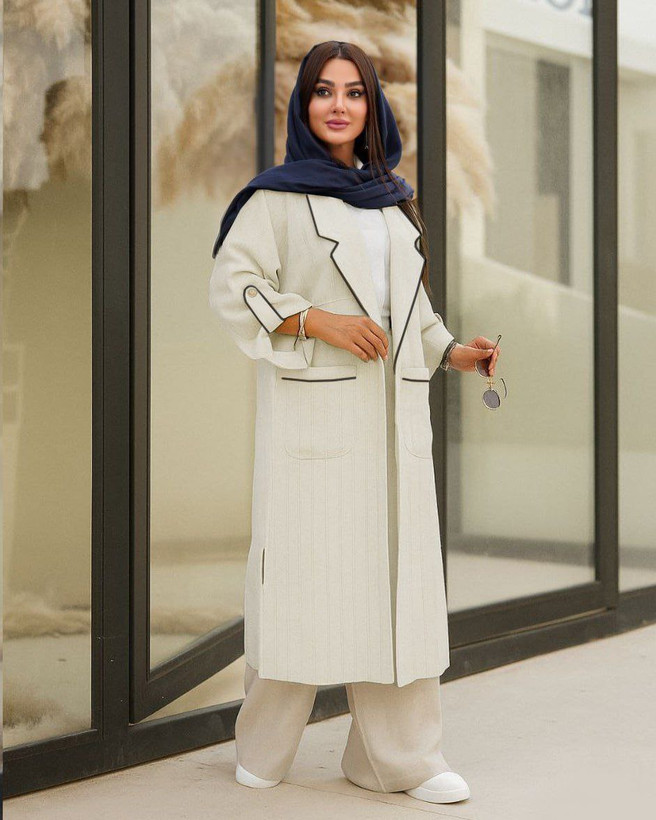 مانتو بلند و سایزبزرگ زنانه