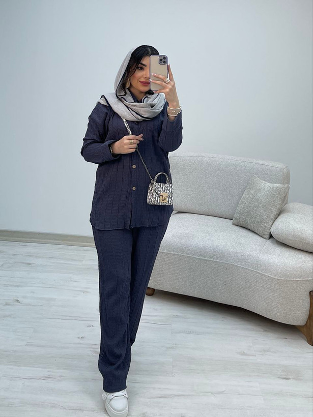 شومیز شلوار کوک دوزی