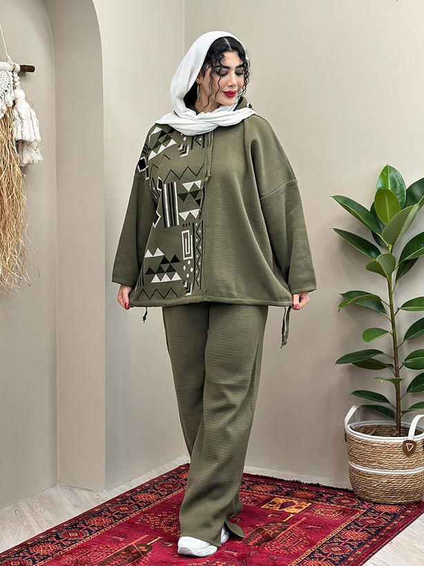 خرید هودی شلوار ست زنانه