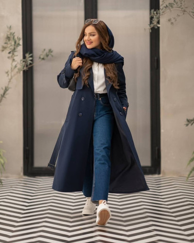 مانتو بارونی زنانه مدل آرتمیس جنس تی سی