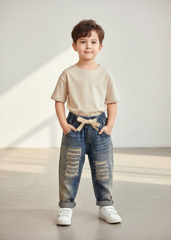 شلوار مام بچگانه نقلی