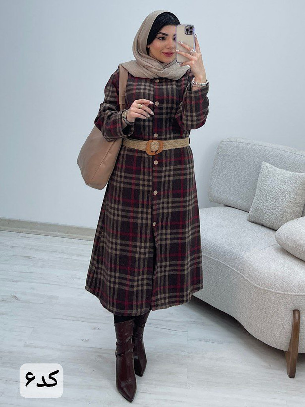 خرید مانتو پشمی