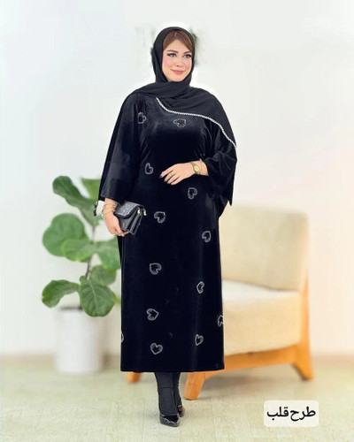 خرید کفتان عبایی مخمل