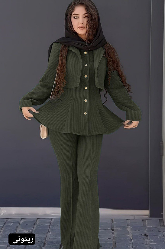 لباس مخمل زنانه