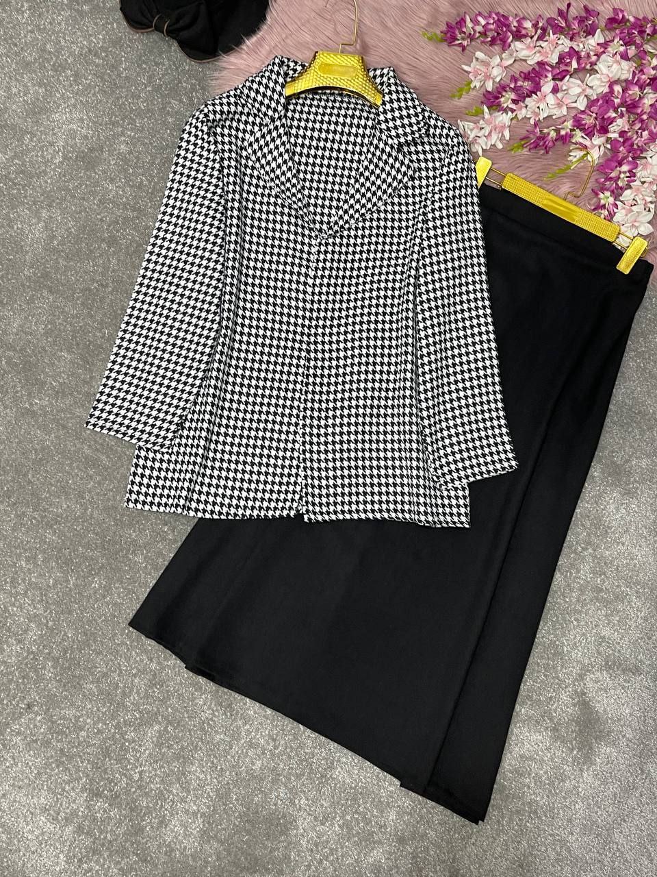 کت دامن پیچازی شیک